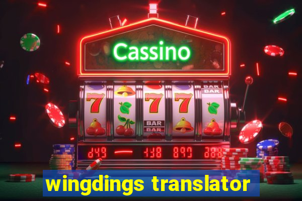 wingdings translator